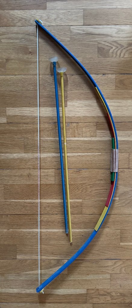 Kleurrijke speelgoed pijl en boog, Verzenden, Zo goed als nieuw, Overige typen