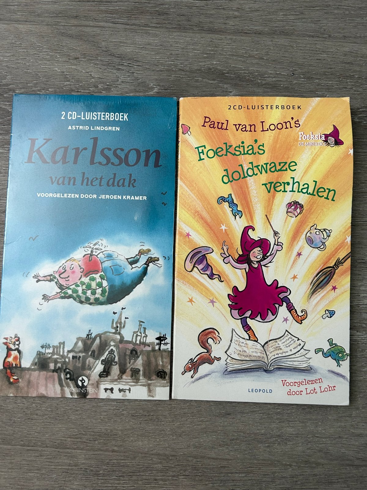 Karlsson van het dak & Foeksia's doldwaze verhalen (luisterb, Ophalen of Verzenden, Gelezen, Fictie algemeen