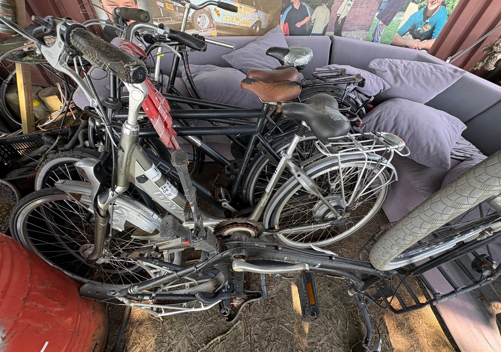 Partij fietsen 5 stuks, Ophalen, Gebruikt, Overige merken