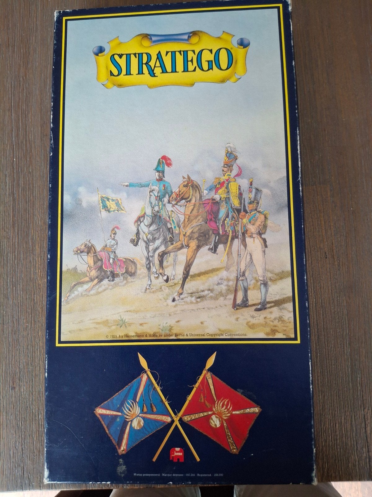 Stratego bordspel - Klassieke editie van Jumbo, Een of twee spelers, Ophalen of Verzenden, Gebruikt, Jumbo