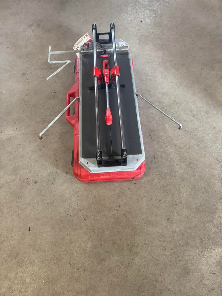 Tegelsnijder Rubi TX-700 als nieuw, Doe-het-zelf en Verbouw, Gereedschap | Handgereedschap, Ophalen of Verzenden, Zo goed als nieuw