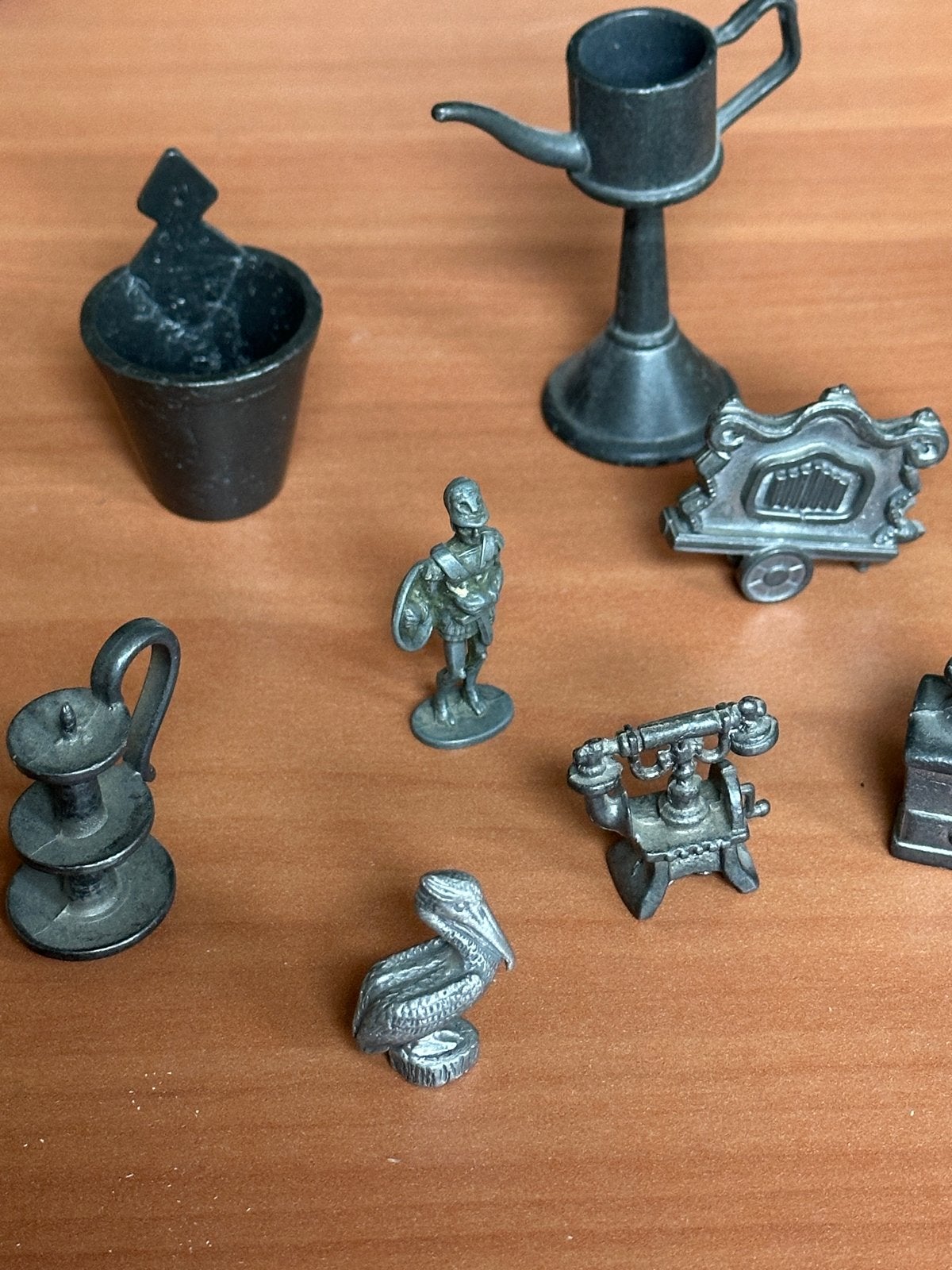 13 Tinnen Miniaturen: Letterbak & Poppenhuis Accessoire, Verzamelen, Poppetjes en Figuurtjes, Ophalen of Verzenden, Gebruikt