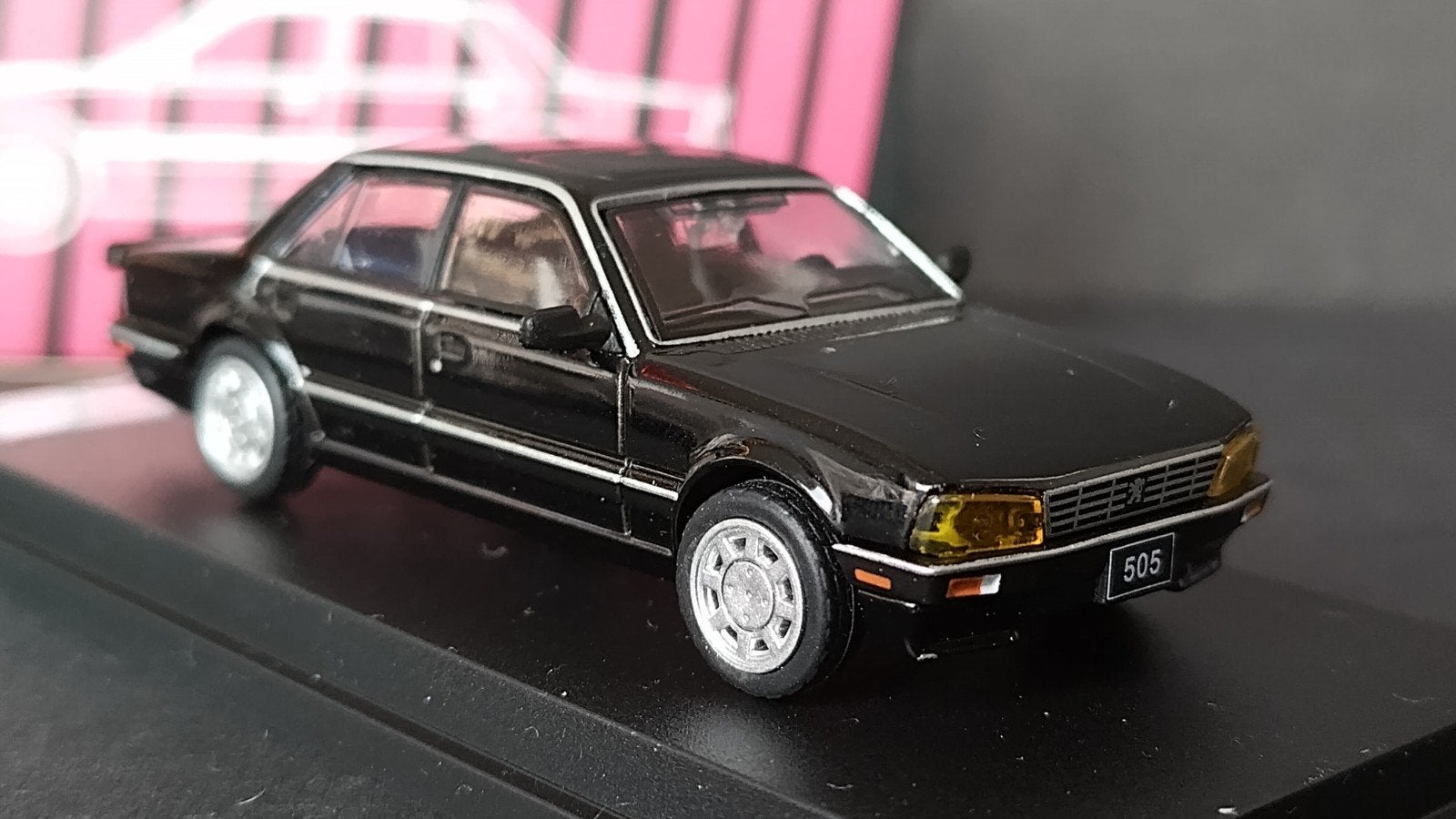 Peugeot 505 Turbo 1:64 Shadow Pol, Hobby en Vrije tijd, Auto, Verzenden, ., Nieuw