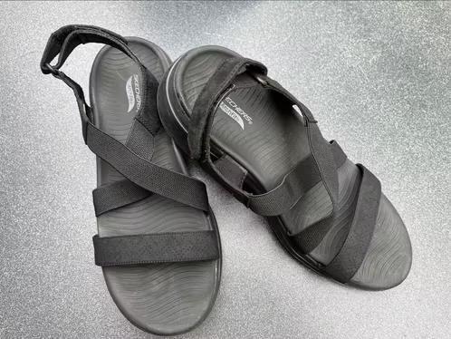 Sketchers arch fit sandalen maat 41, Zwart, Zo goed als nieuw, Sandalen of Muiltjes, Ophalen of Verzenden