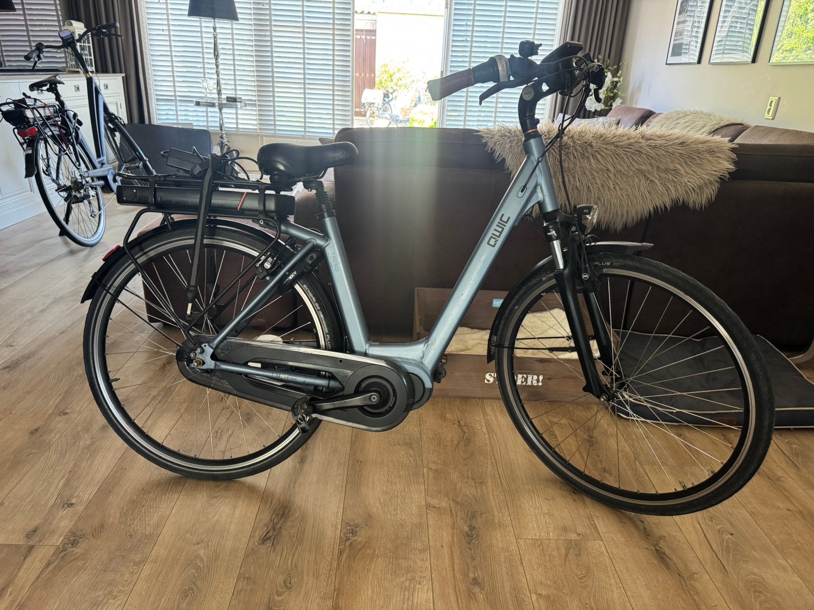 Qwic Trend Elektrische Fiets Bafang Middenmotor, 51 tot 55 cm, Ophalen, Zo goed als nieuw