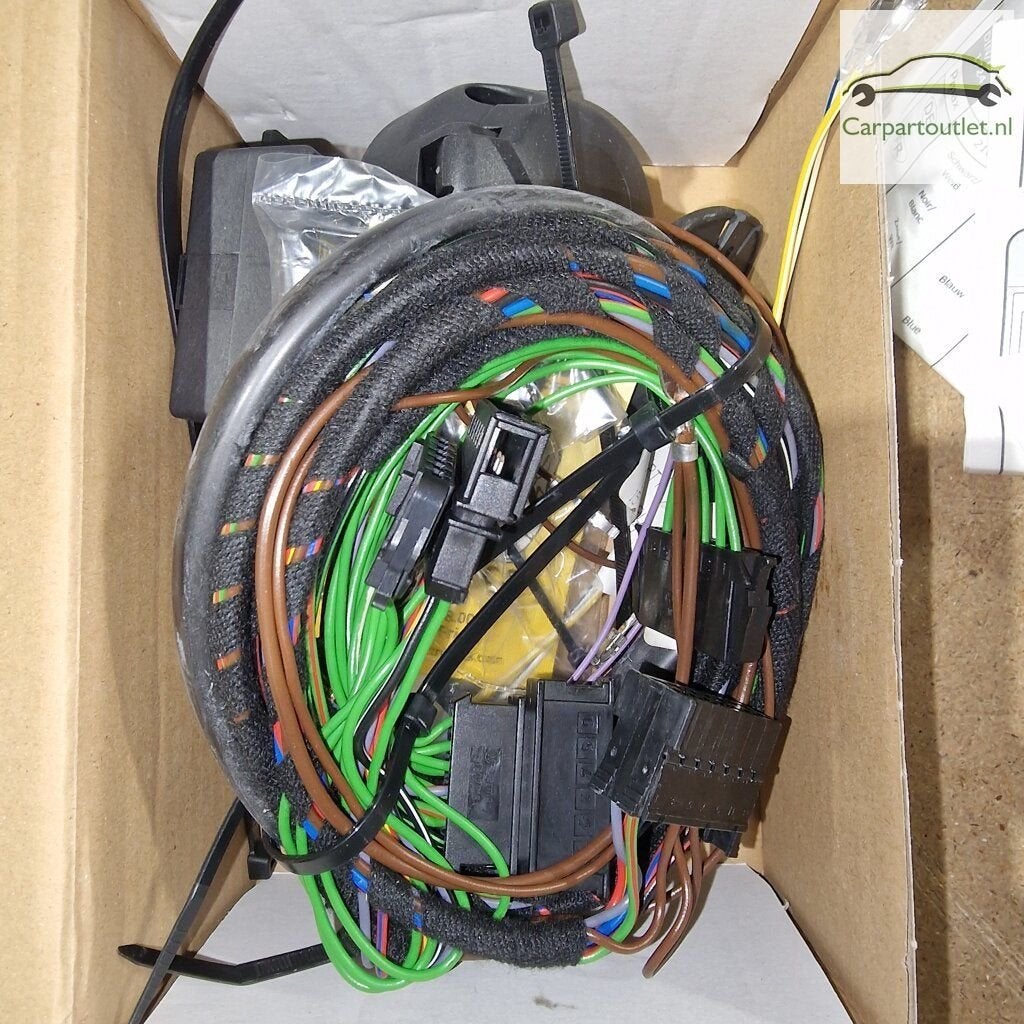 Trekhaak kabelset 7 polig SK010BG nieuw Skoda Fabia ll Skoda, -, -, Nieuw, Ophalen of Verzenden