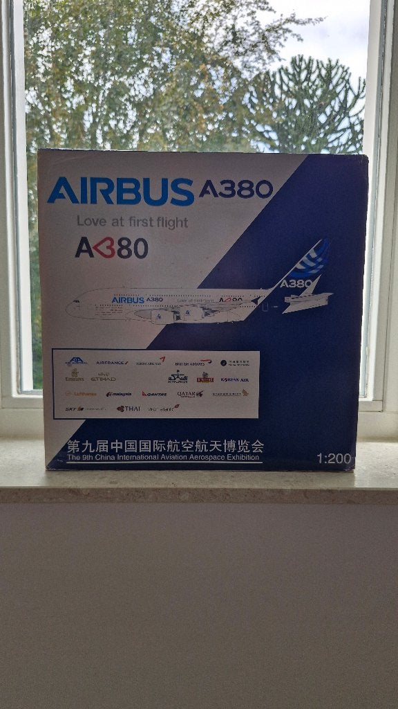 A380-800  Housekleuren JCWINGS, Ophalen of Verzenden, Gebruikt, Schaalmodel