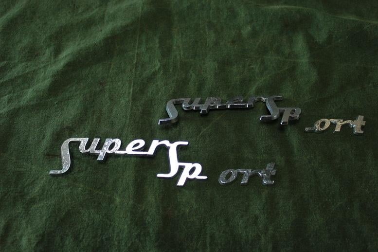 Batavus ?? Super Sport emblemen, Fietsen en Brommers, Brommeronderdelen | Oldtimers, Ophalen of Verzenden, Gebruikt, Overige merken