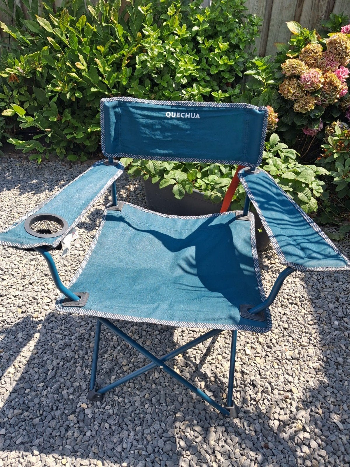 Opvouwbare campingstoel Quechua, Caravans en Kamperen, Kampeermeubelen, Ophalen of Verzenden, Campingstoel