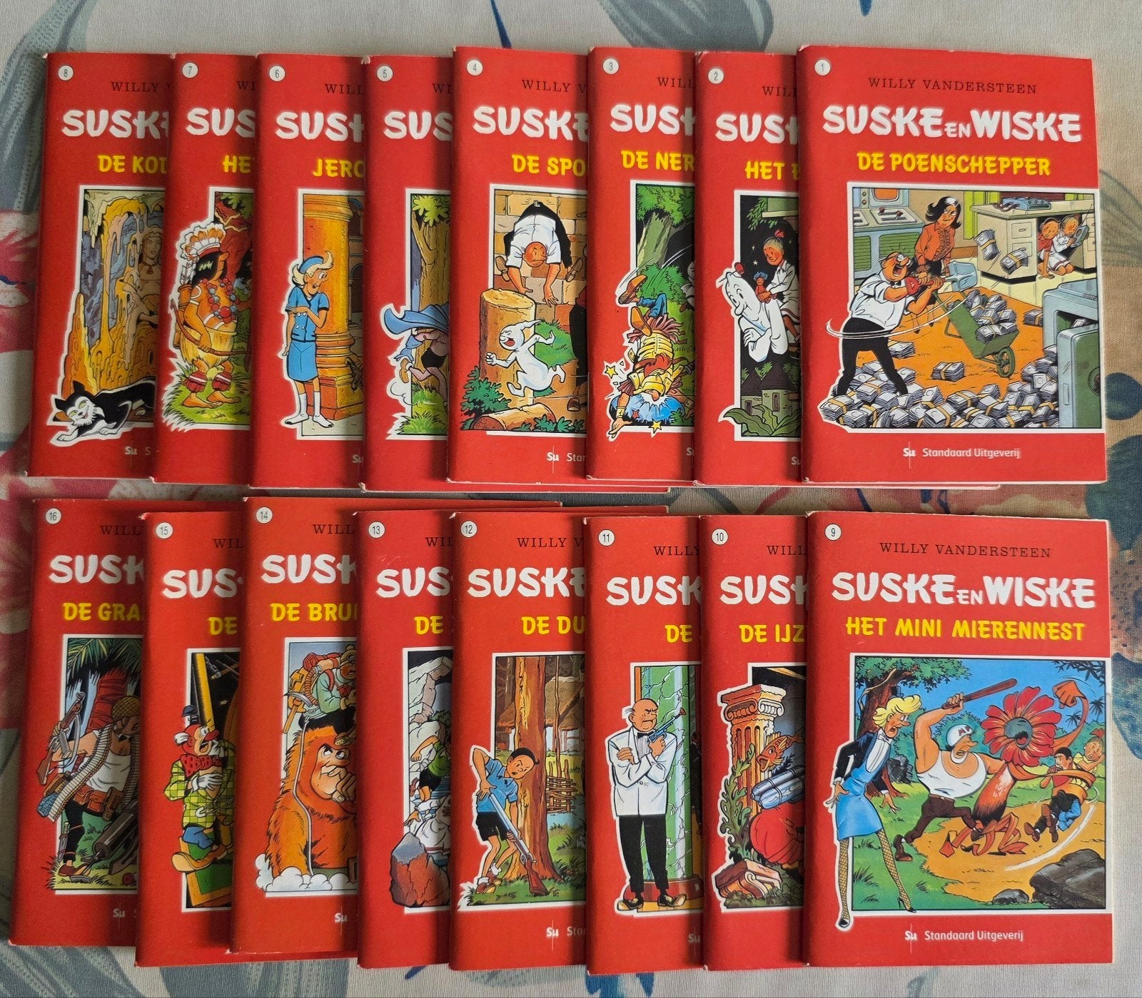 Suske en Wiske mini uitgifte en agenda, Meerdere stripboeken, Ophalen of Verzenden, Gelezen, Willy Vandersteen