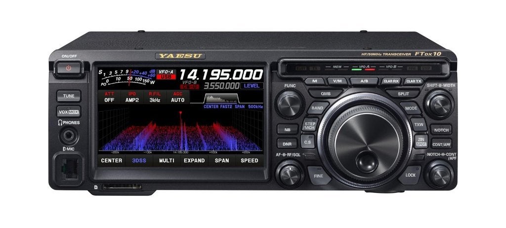 YAESU FTdx-10 HF radio [ RUIL OF INRUIL KAN ], Telecommunicatie, Zenders en Ontvangers, Ophalen, Zo goed als nieuw, Zender en Ontvanger