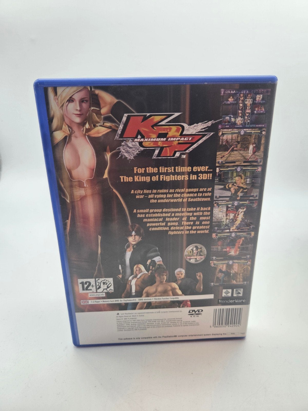 King of Fighters Maximum Impact PS2, Spelcomputers en Games, Games | Sony PlayStation 2, Gebruikt, Vechten, SNK Playmore, 2 spelers
