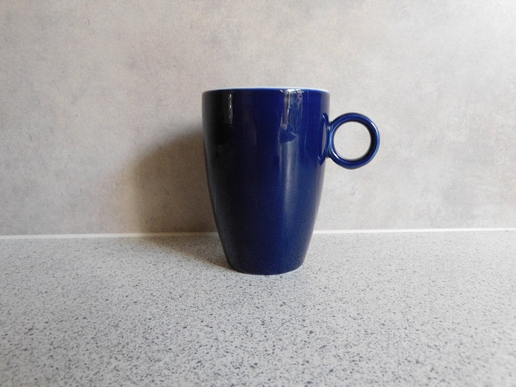 Mok Maastricht Porselein Indigo 9,5x7 cm, Huis en Inrichting, Keuken | Servies, Overige merken, Zo goed als nieuw, Overige stijlen