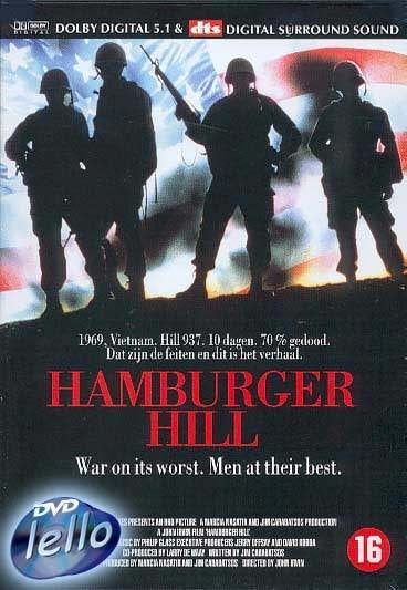 Hamburger Hill (1987 Anthony Barrile, Michael Boatman) nieuw, Vanaf 16 jaar, Ophalen of Verzenden, Zo goed als nieuw, Oorlog