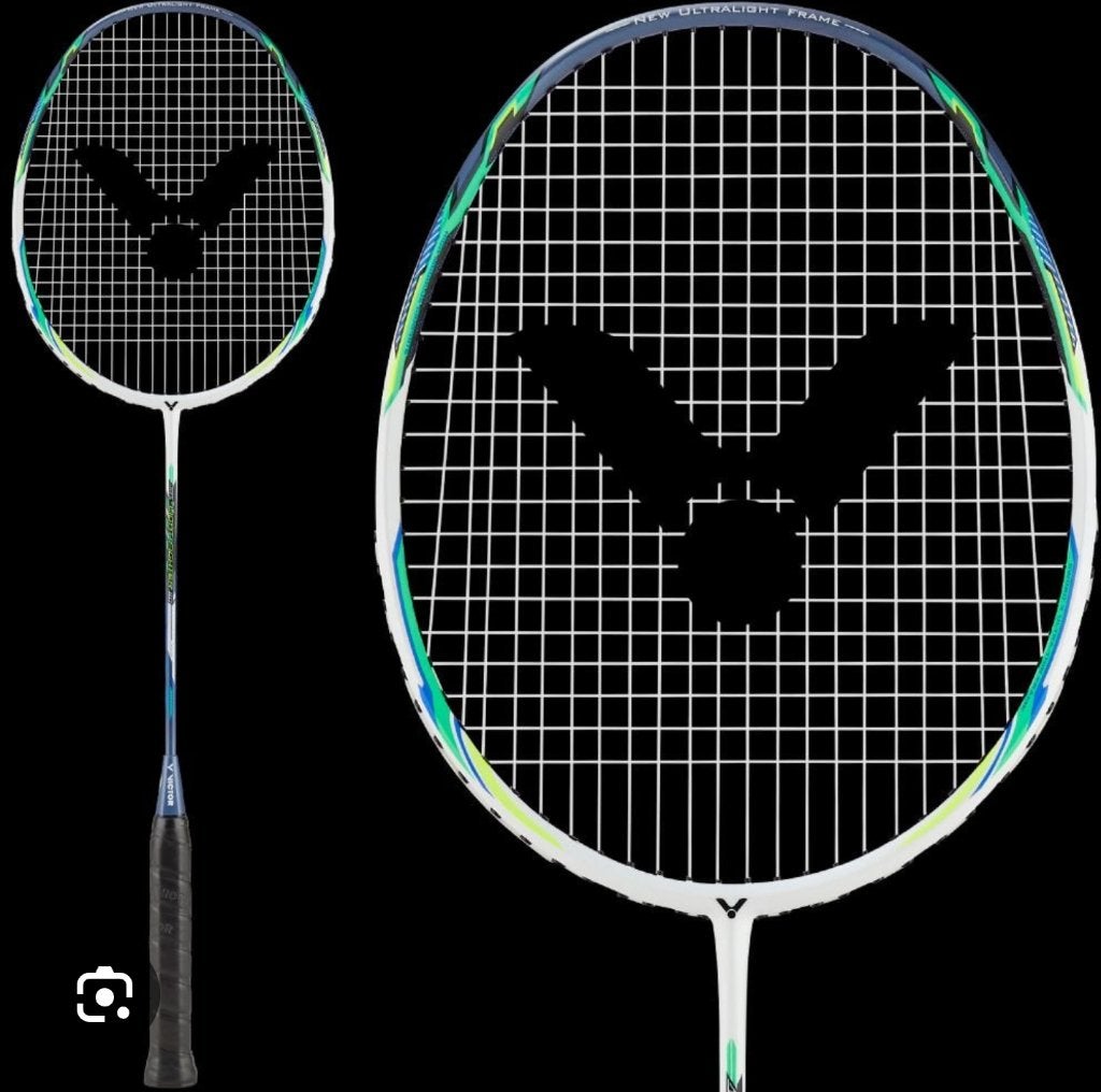 Victor auraspeed light fighter 80a badminton racket, Ophalen of Verzenden, Zo goed als nieuw, Racket(s)