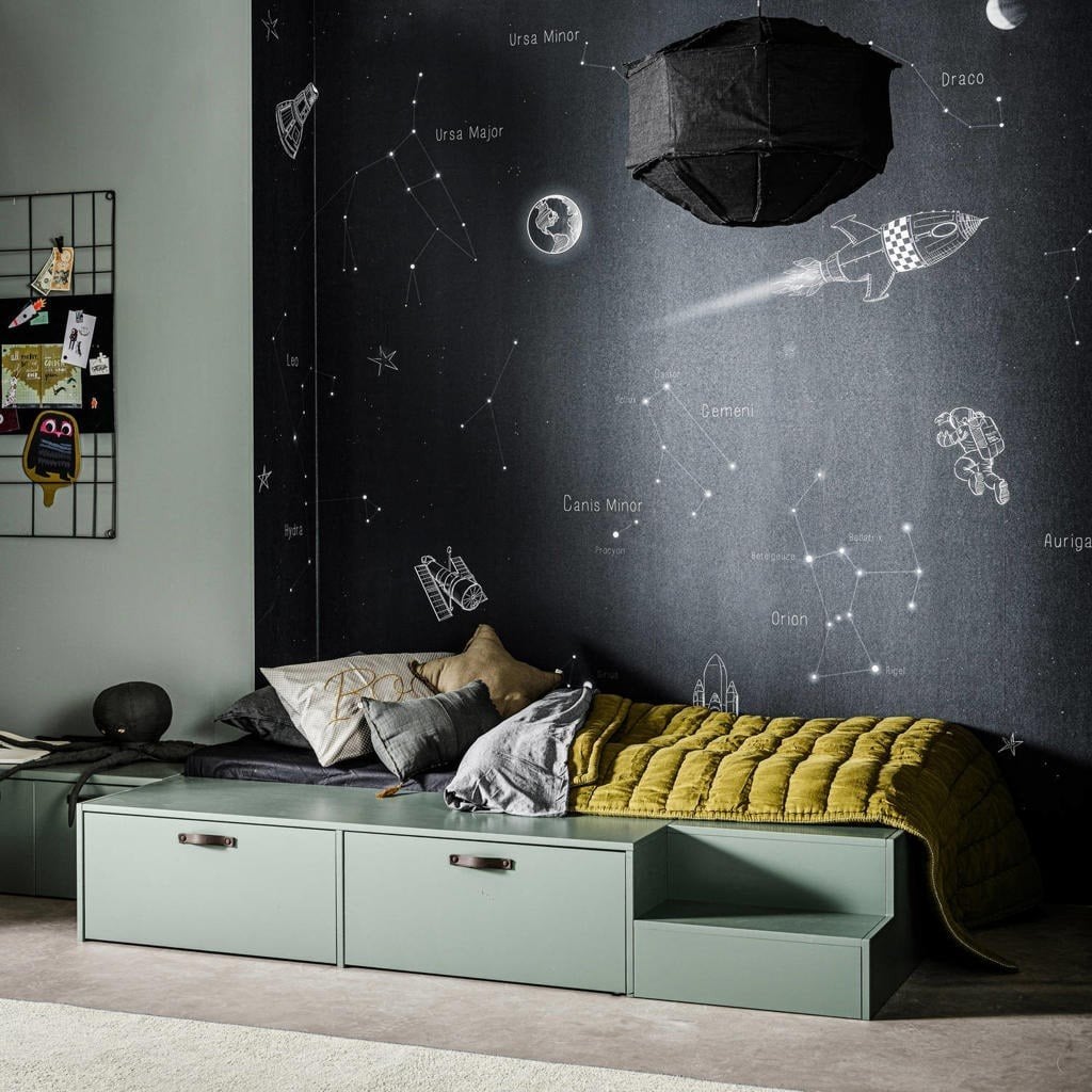 vt wonen kinderbed met lades Stage (80x200 cm), Ophalen, Gebruikt, 180 cm of meer, 70 tot 85 cm