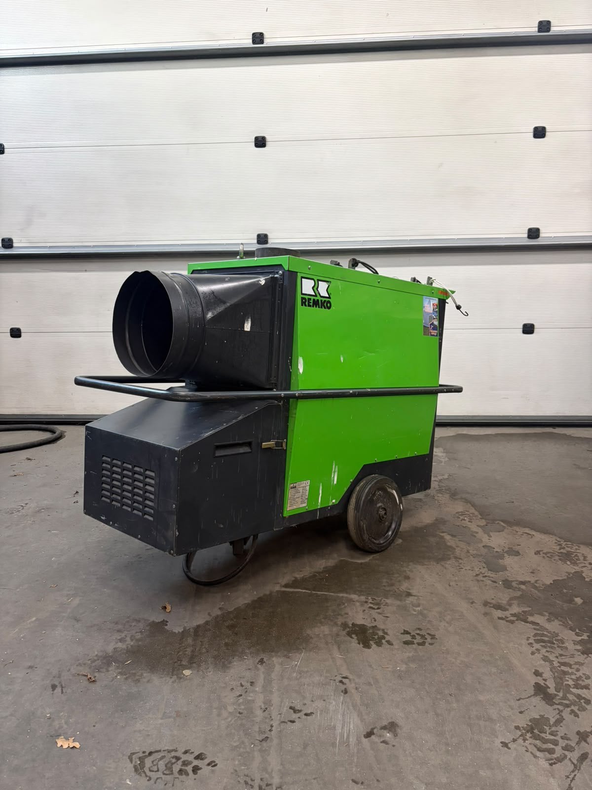 Remko CLK 50 Indirect gestookte dieselkachel heteluchtkanon, Ophalen, Zo goed als nieuw, Ventilator