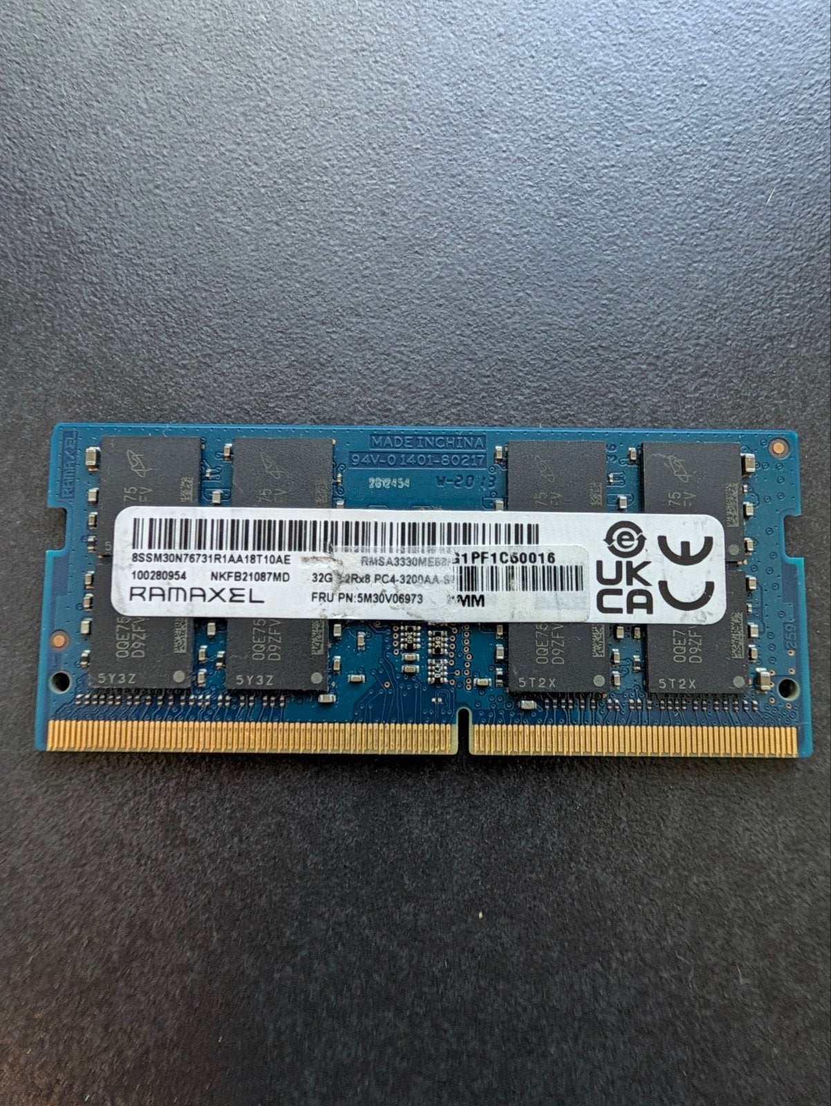 32GB DDR4 Laptop Geheugen (PC4-3200AA-S), Ophalen, 32 GB, DDR4, Zo goed als nieuw