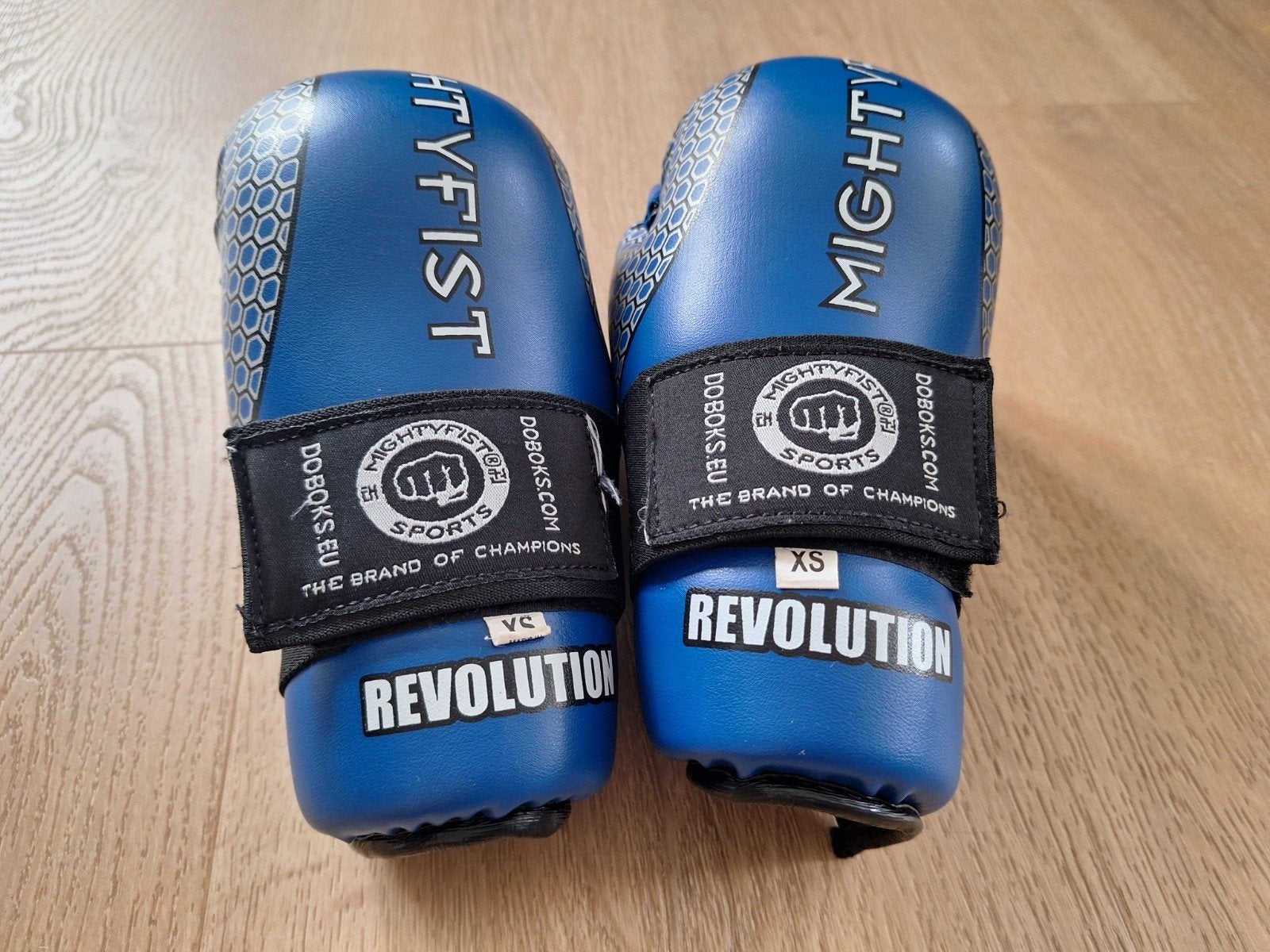 Mightyfist Revolution Boks-handschoenen - Blauw (XS), Ophalen of Verzenden, Zo goed als nieuw, Bokshandschoenen