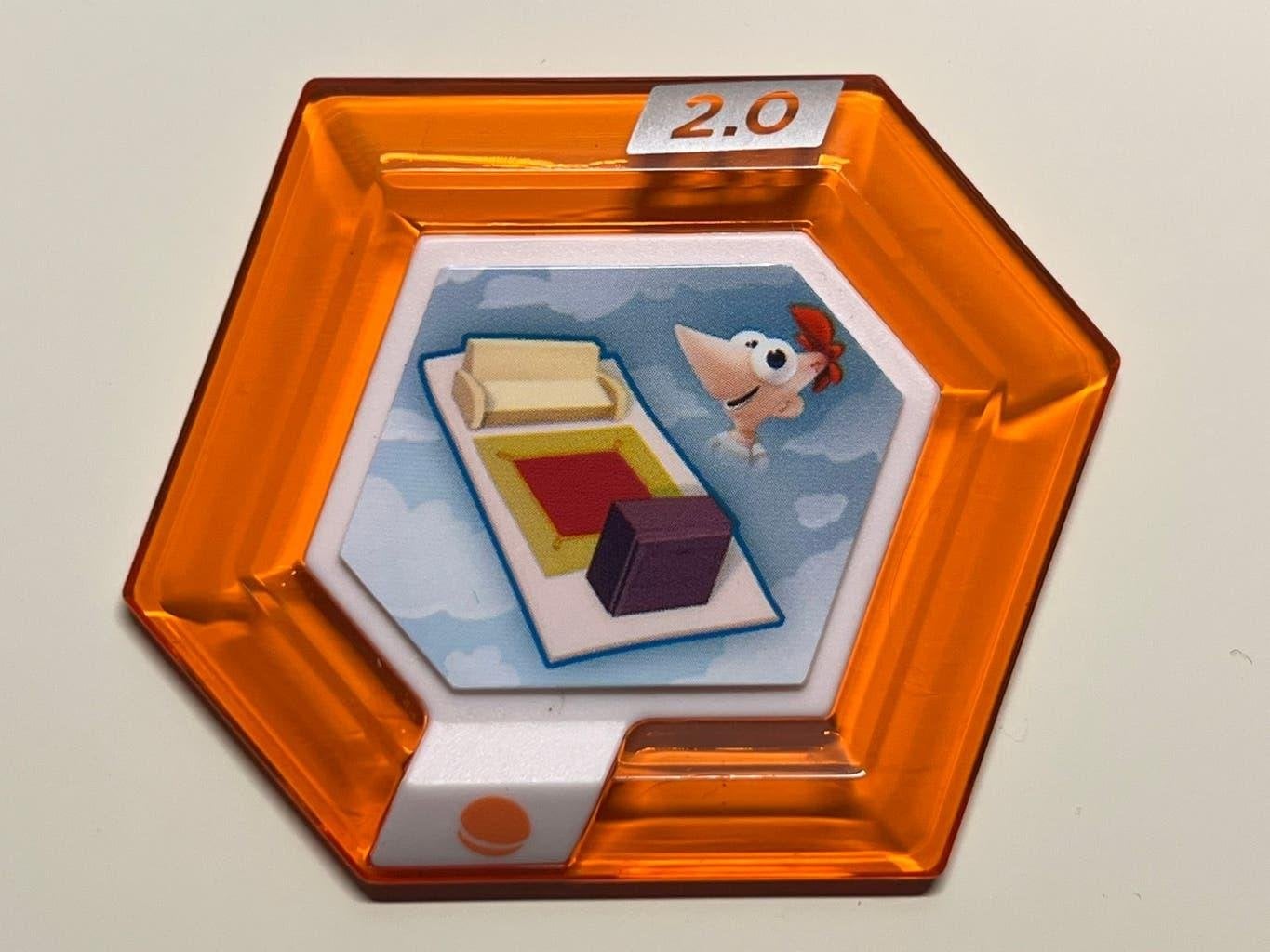 Disney Infinity 2.0 Aerial Area Rug power disc, Ophalen of Verzenden, Overige figuren, Zo goed als nieuw, Beeldje of Figuurtje