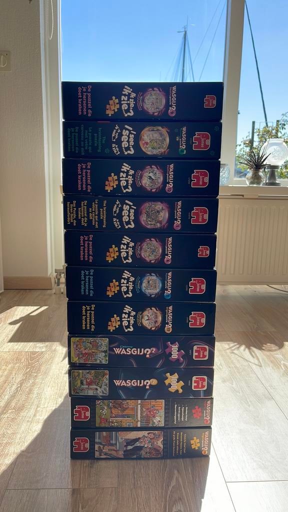 Wasgij puzzels 20 stuks, Ophalen, 500 t/m 1500 stukjes, Zo goed als nieuw