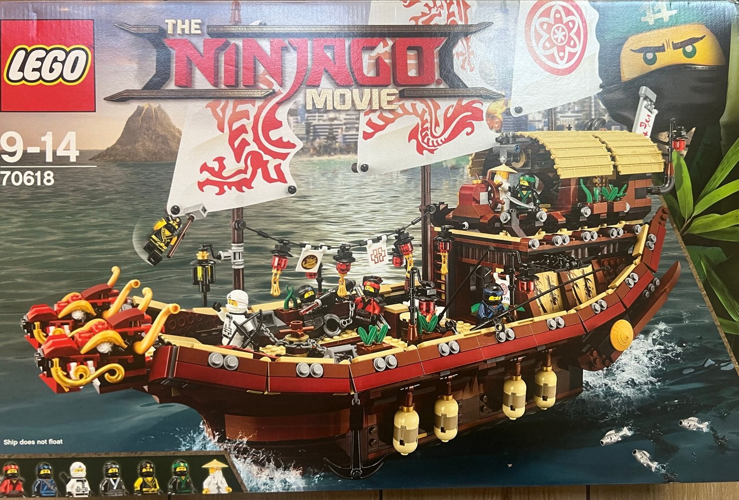LEGO Ninjago Movie Destiny's Bounty 70618, Ophalen, Lego, Nieuw, Compleet
