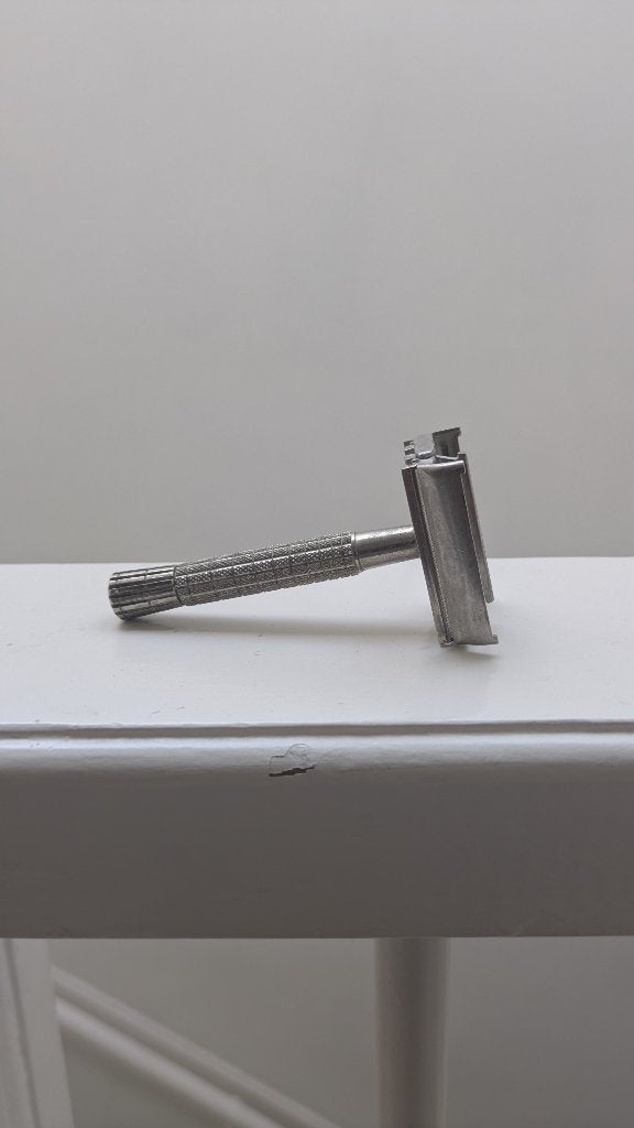 Gillette Superspeed scheermes Made in Britain 1948, Ophalen of Verzenden, Gebruikt, Gehele gezicht, Verzorging