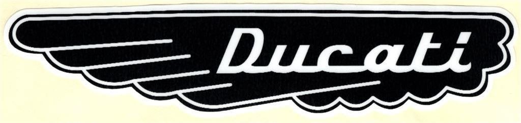Ducati links sticker #7, Verzenden