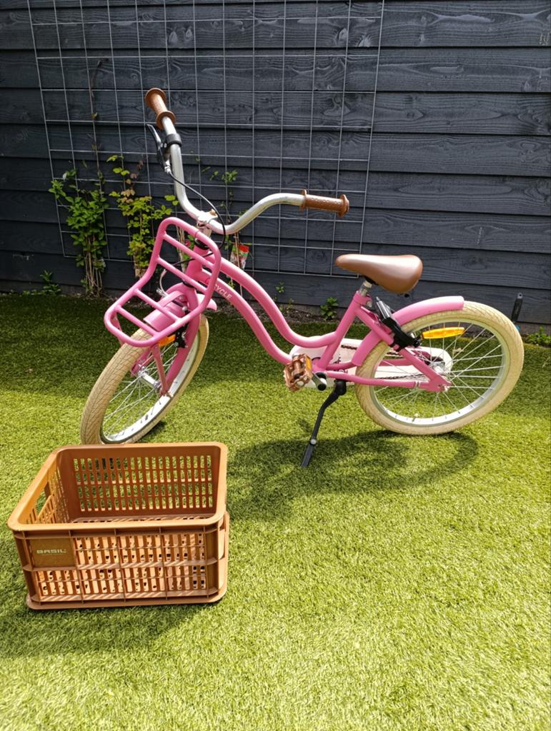 Supergave meisjes fiets 20 inch, Ophalen, Gebruikt, 20 inch, Handrem