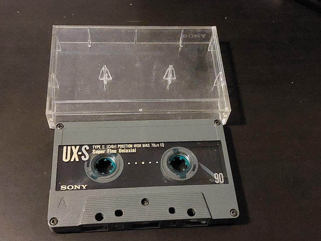 SONY UX-S 90 CASSETTEBANDJE, Overige genres, 1 bandje, Ophalen of Verzenden, Zo goed als nieuw