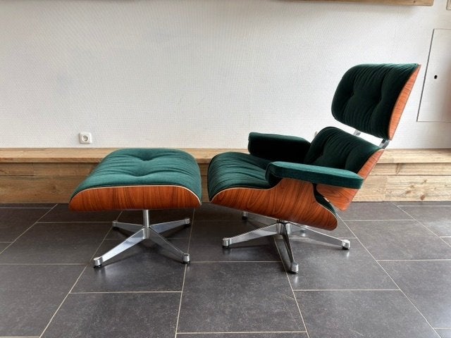 Vitra Eames Lounge Chair, Santos Palisander , Calma,  2025, Vitra, Design, Nieuw, 75 tot 100 cm