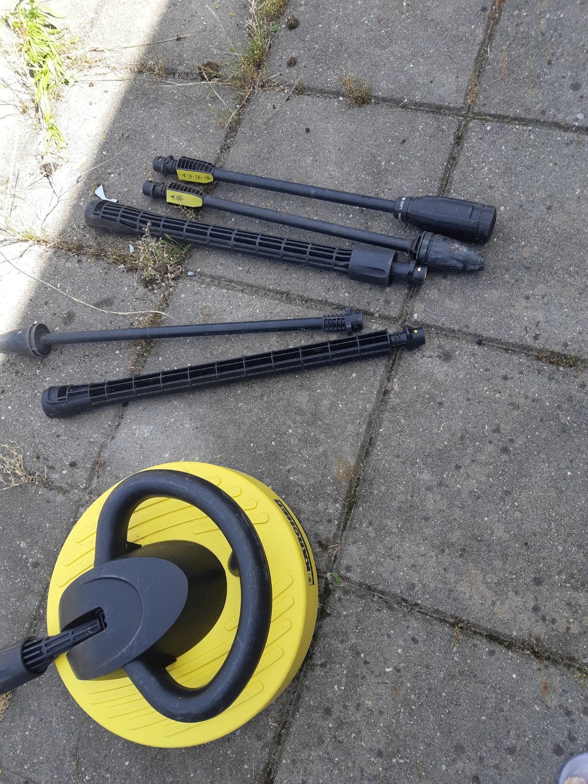 Karcher terras reiniger en hulpstukken, Ophalen, Elektrisch