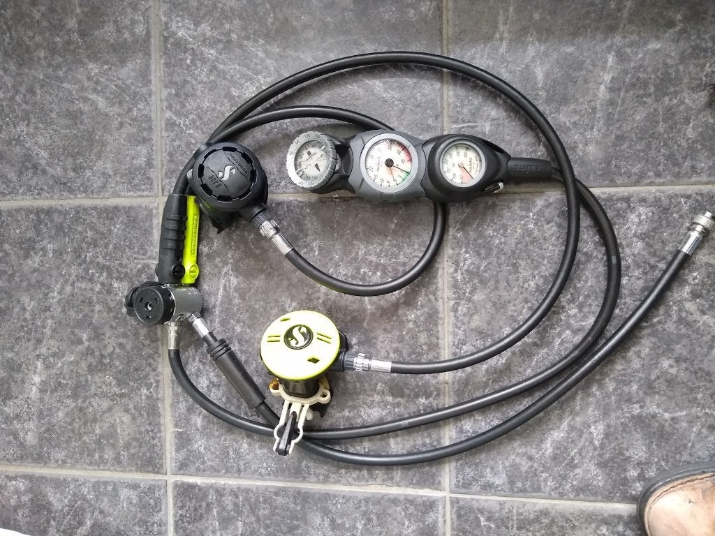 Duikuitrusting, Ophalen, Gebruikt