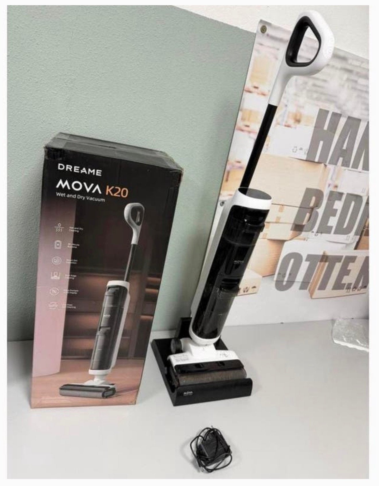 MOVA K20 - Stofzuiger - Wet and Dry - Lange Batterijduur, Nieuw, Ophalen of Verzenden, H, H