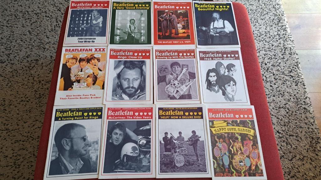Beatles USA fan magazines 121x BEATLEFAN Across the Universe, Ophalen of Verzenden