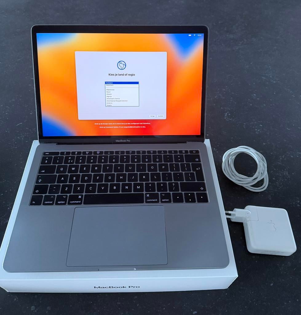 Macbook Pro Ventura 13 inch (2017), Computers en Software, Apple Macbooks, 2 tot 3 Ghz, 13 inch, Zo goed als nieuw, Ophalen
