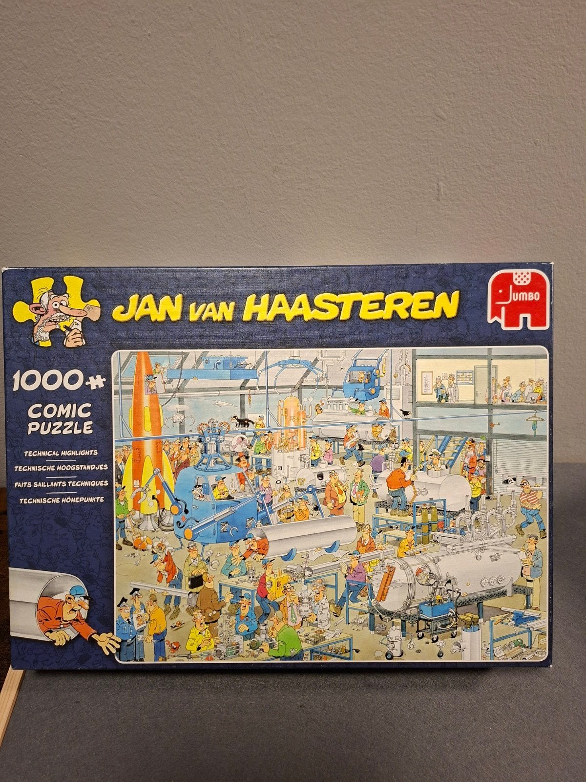 Jan van haasteren puzzel, Ophalen, 500 t/m 1500 stukjes, Zo goed als nieuw