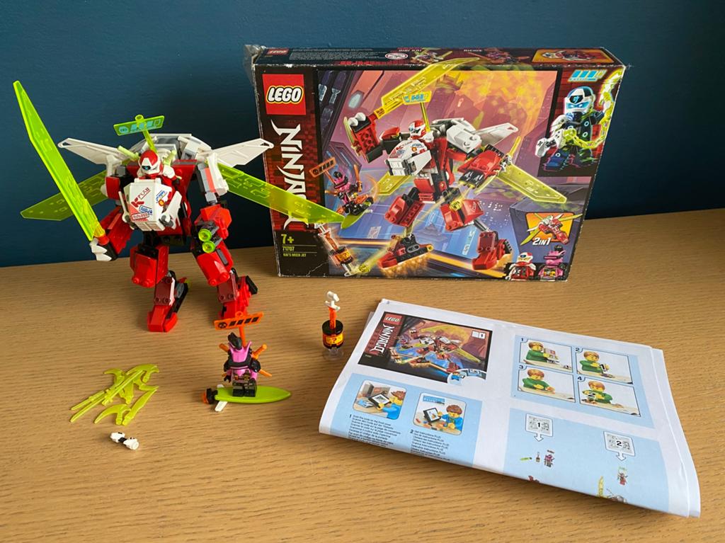 Lego 71707 Kai’s Mech Jet, Ophalen of Verzenden, Zo goed als nieuw