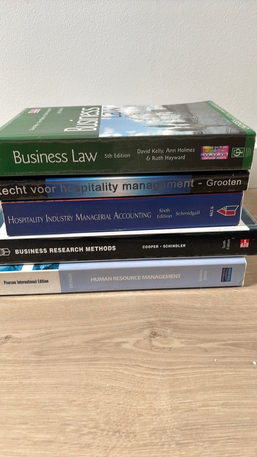 Studiebieken hotelschool, Ophalen, Beta, Zo goed als nieuw, HBO