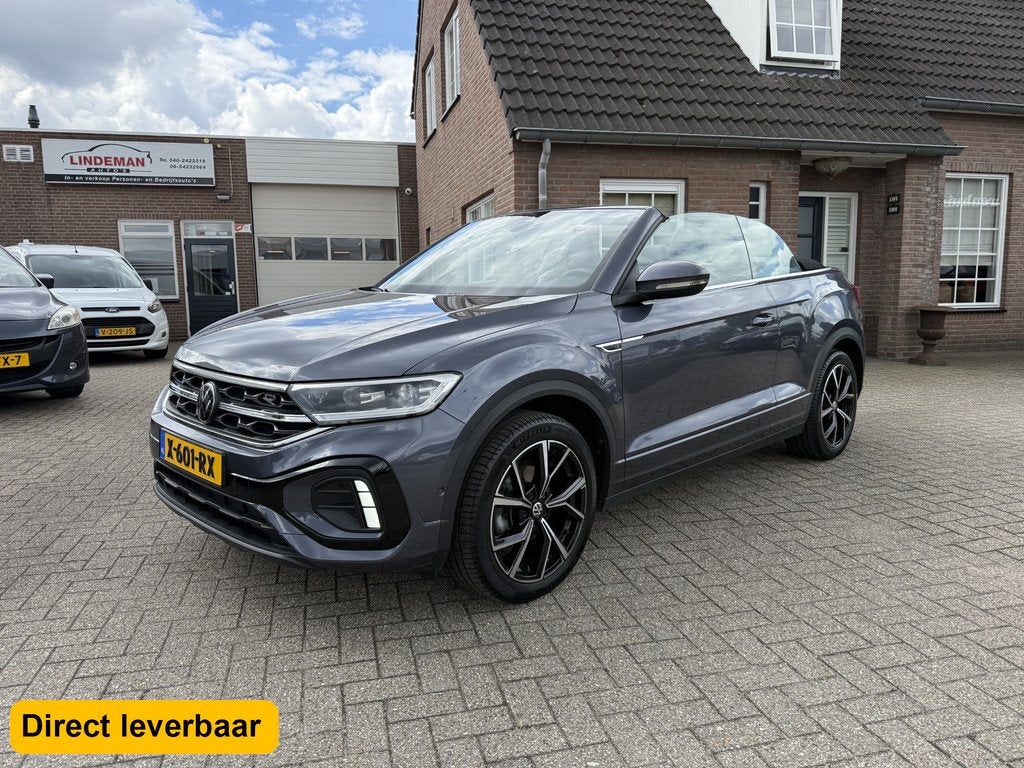 Volkswagen T-Roc Cabrio 1.5 TSI R-Line Aut. Stoel+Stuurverw., Auto's, 4 cilinders, 1446 kg, Automatische klimaatregeling, Autotrust
