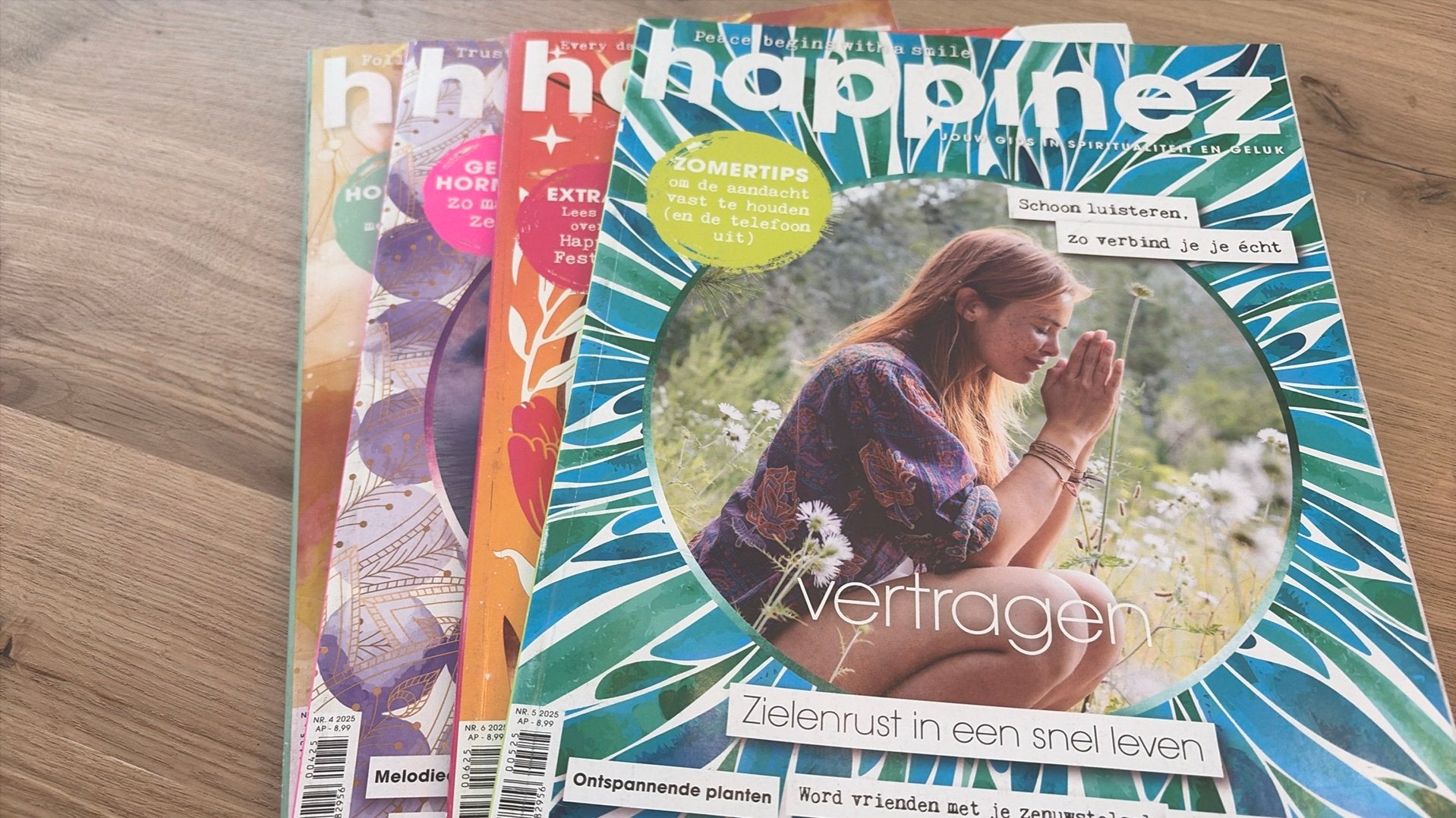 Diverse Happinez tijdschriften, Ophalen, Gelezen, Lichaam en Geest