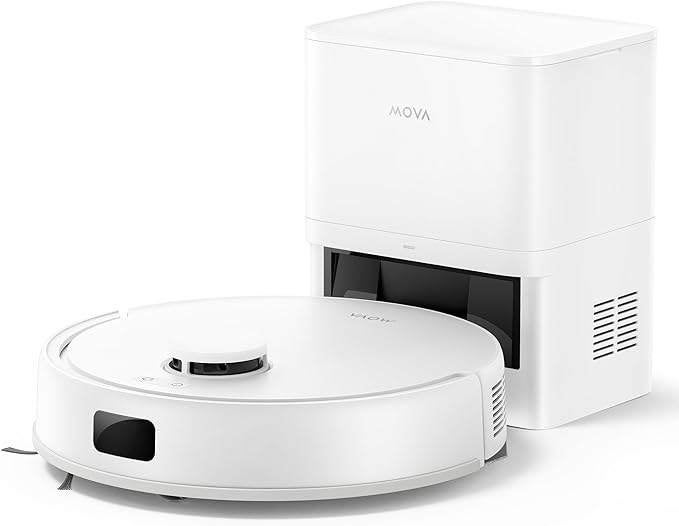 Koopje: Mova E20 Plus robotstofzuiger NIEUW in geselsds.doos, Witgoed en Apparatuur, Stofzuigers, Dreame, Stille werking, Nieuw