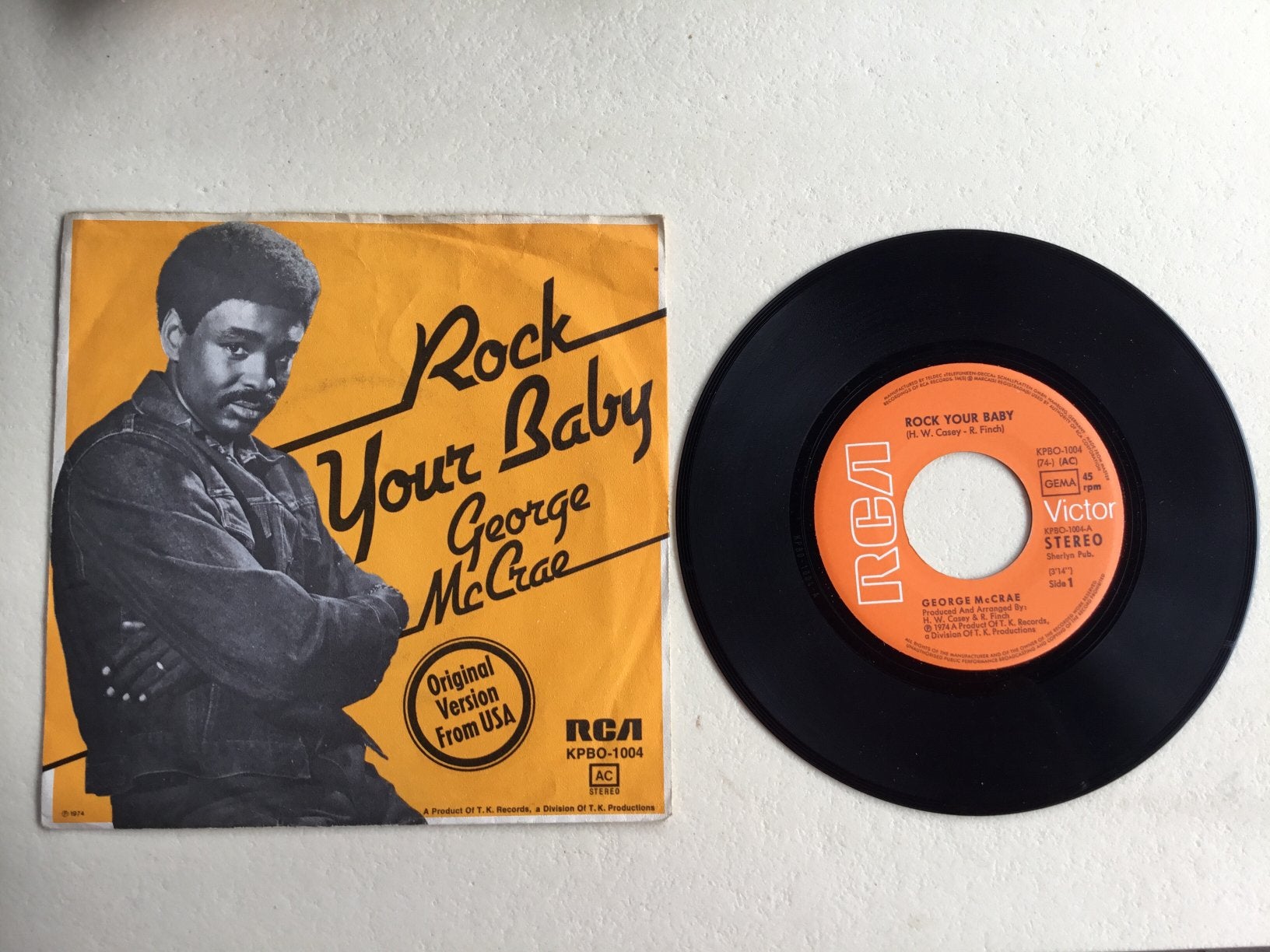 George McCrae, Cd's en Dvd's, Vinyl Singles, Ophalen of Verzenden, Zo goed als nieuw, Pop