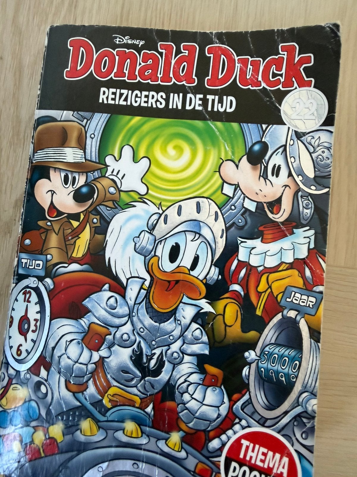 Donald Duck pocket: Reizigers in de tijd, Eén stripboek, Ophalen of Verzenden, Gelezen