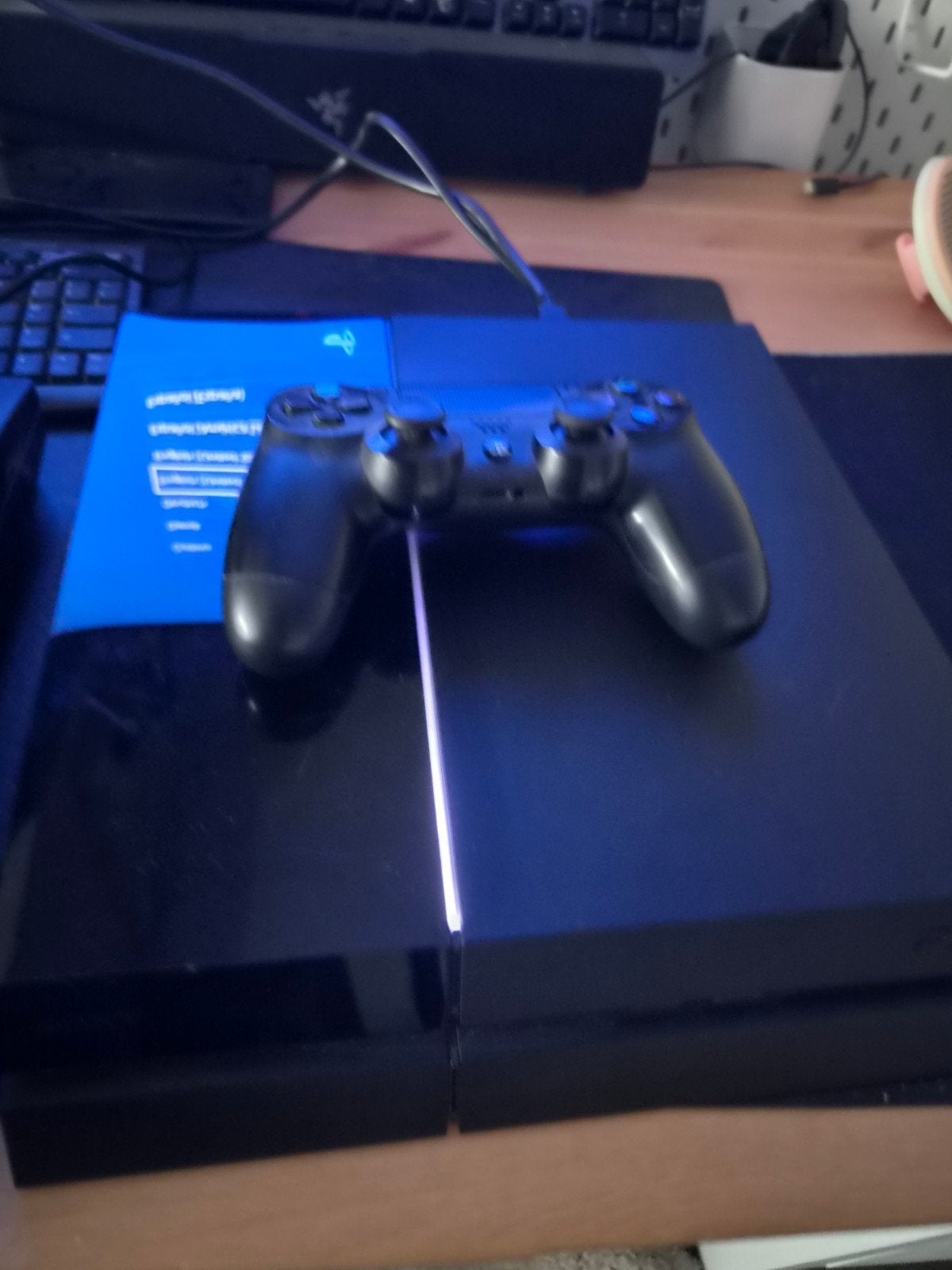PS4 met controller en USB hub - 512GB opslag, Ophalen, Met 1 controller, Original