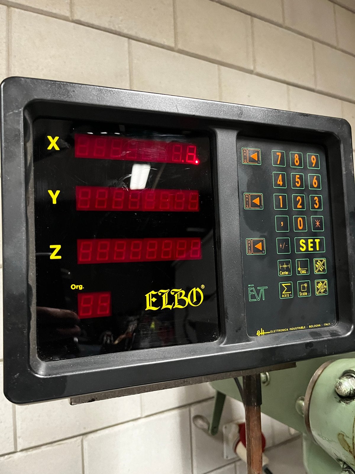 ELBO EVT Digitale Uitlezing Machines 3 assig, Doe-het-zelf en Verbouw, Ophalen of Verzenden