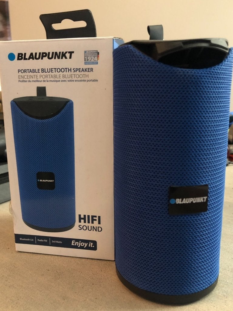 Blaupunkt Bluetooth Speaker met FM-Radio & HiFi Sound, Audio, Tv en Foto, Overige merken, AUX-ingang, Nieuw, Ophalen of Verzenden