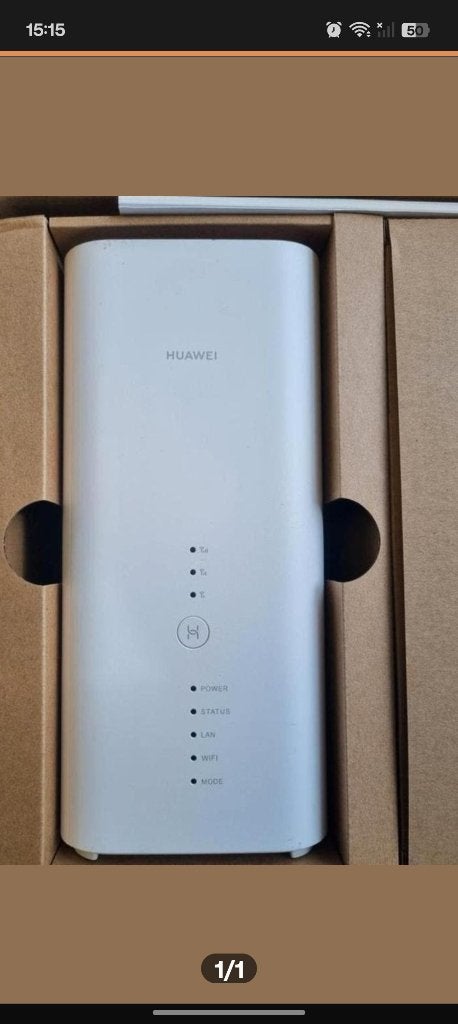 Huawei B818 263 LTE 4G+ simlock vrij , alle providers, Computers en Software, Routers en Modems, Ophalen of Verzenden, Zo goed als nieuw