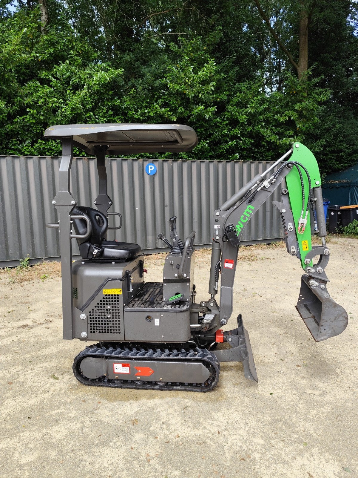 WCM CTX8010 Minigraafmachine - Nieuwstaat, 1200 KG, Zakelijke goederen, Ophalen, Graafmachine