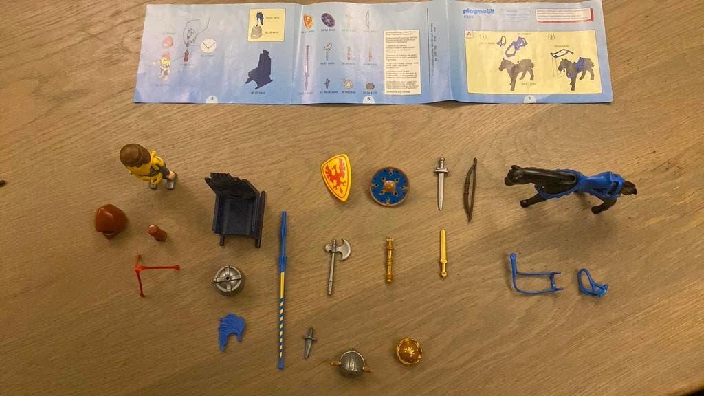 Playmobil ridder 4339 Compleet, Ophalen of Verzenden, Zo goed als nieuw